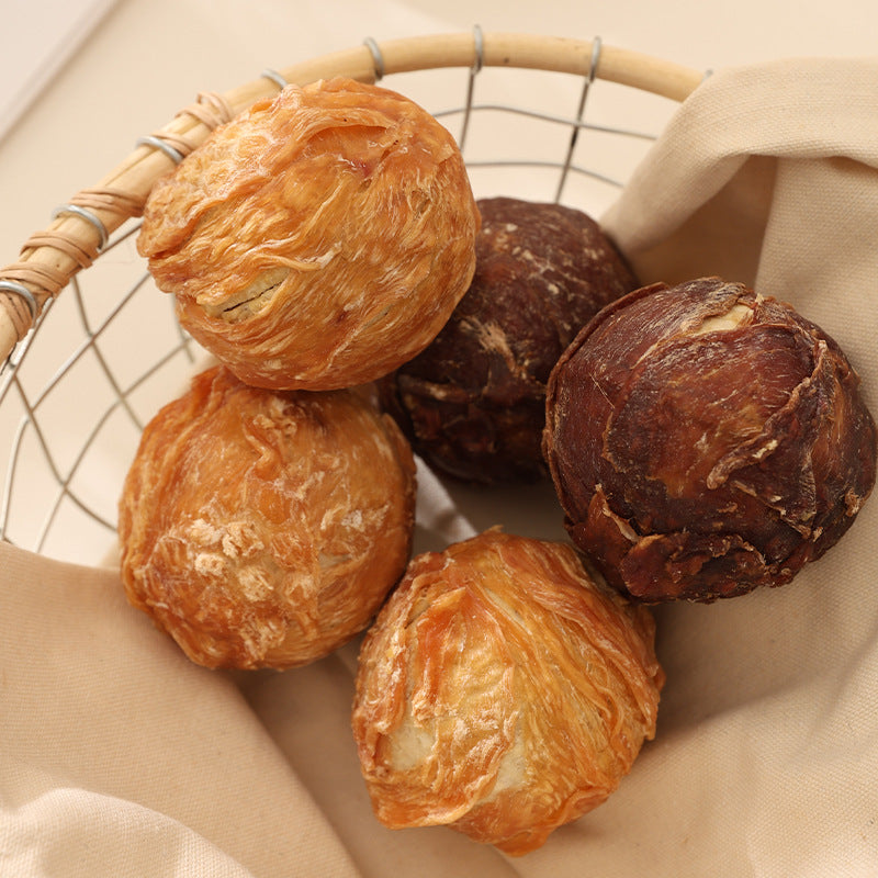 Dog Treats Love Ball Teeth Grinding Stick Pet Medium Large Small Dog Bite Resistant Teeth Cleansing Stick Chicken Cowhide Grunt Ball