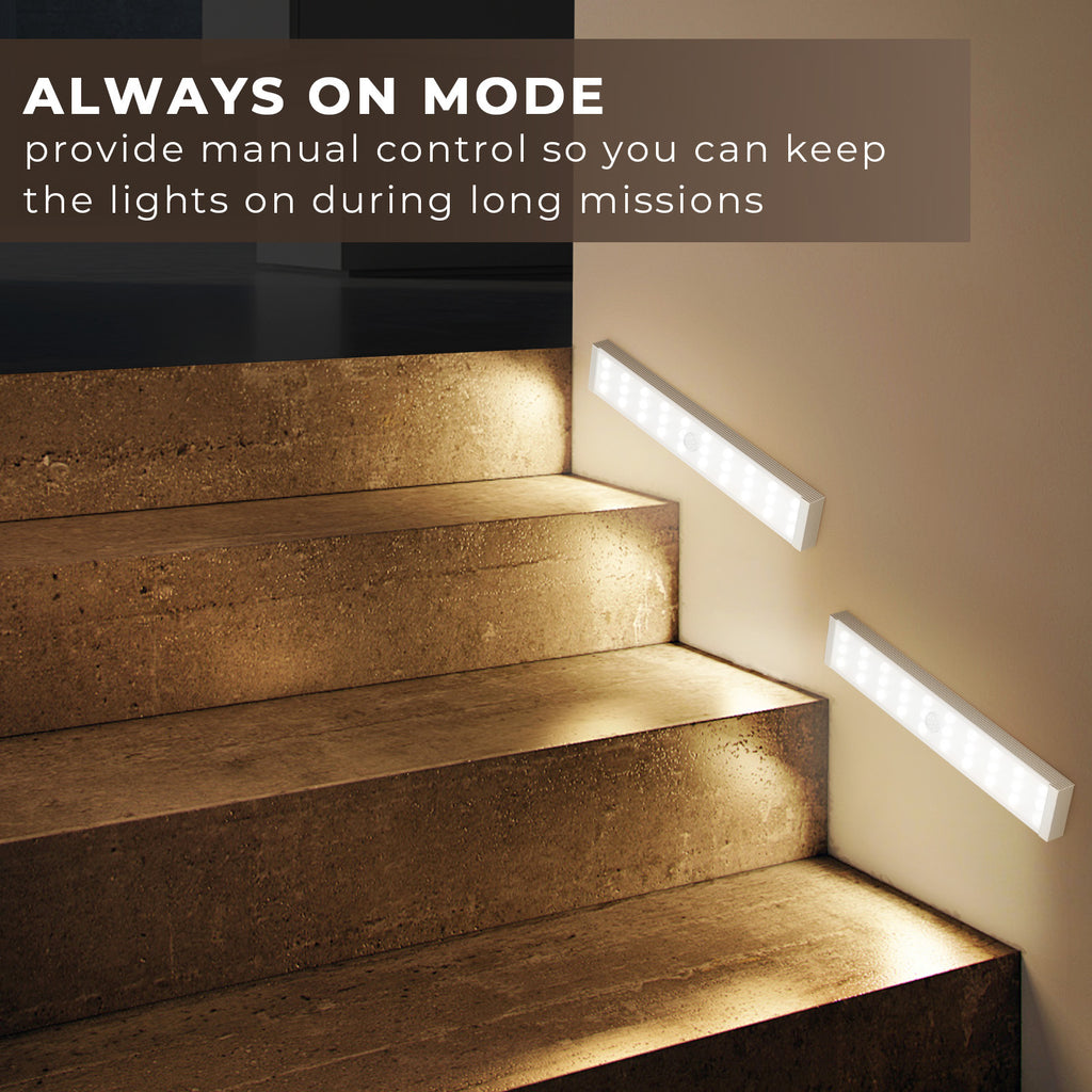 The new popular led magnetic induction light is on when people come, bedroom cabinet, bedside intelligent lighting atmosphere night light