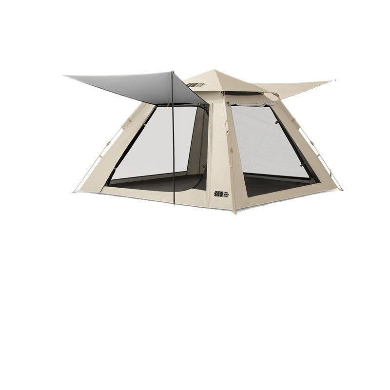 Tent Outdoor Portable Folding Camping Overnight Rainproof Thickened Camping Equipment Full Set of Automatic Field