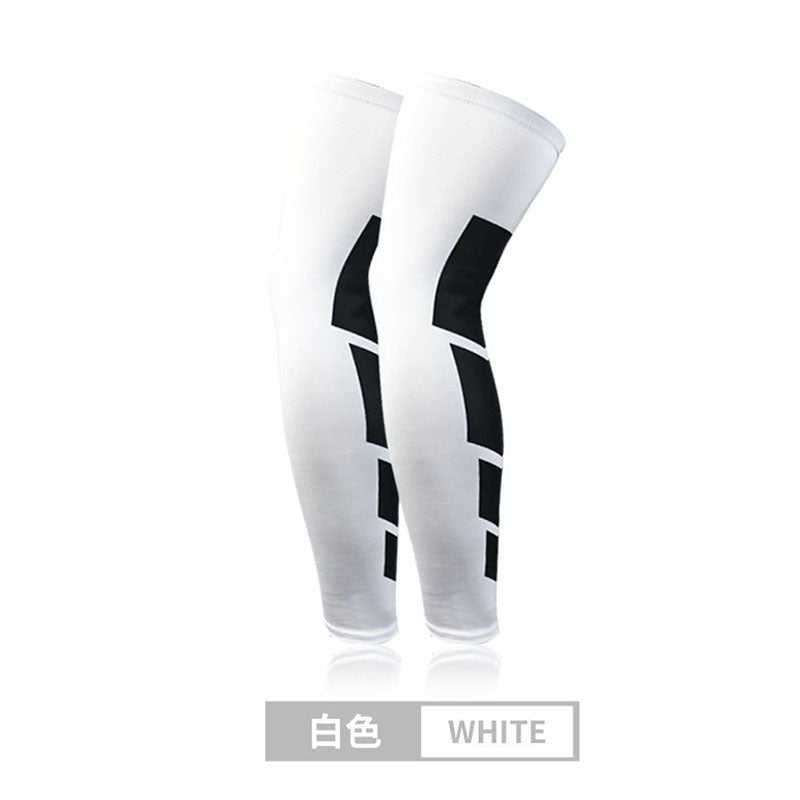 Wholesale Basketball Knee Pads Warm Long Barrel Badminton Outdoor Running Marathon Leg Pads Riding Compression Sports Knee Pads