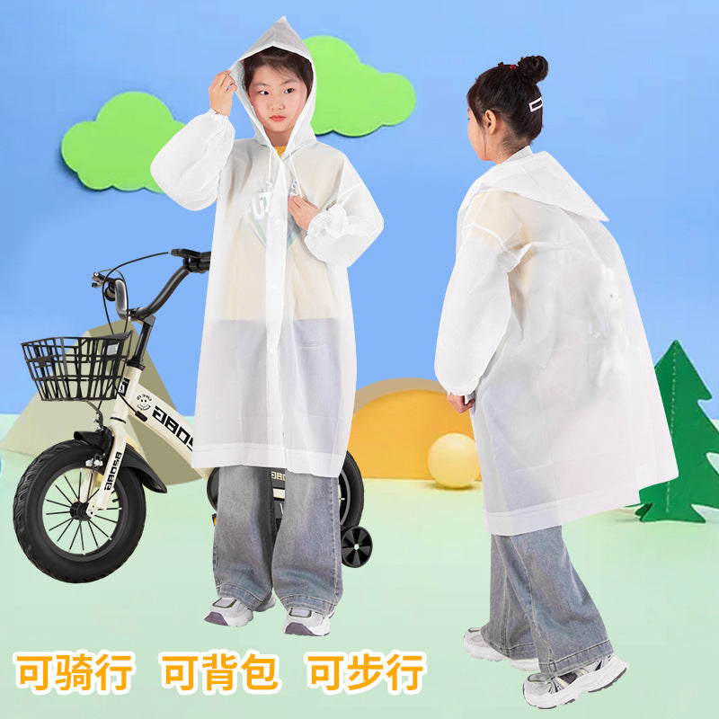 Thickened adult raincoat wholesale ultra-thick poncho outdoor travel men's and women's lightweight raincoat printing LOGO children's raincoat