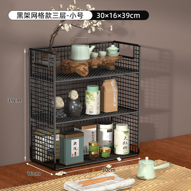 Cosmetics storage box, desktop shelf, household dresser, skin care product mask, multi-layer partition, sundries storage basket