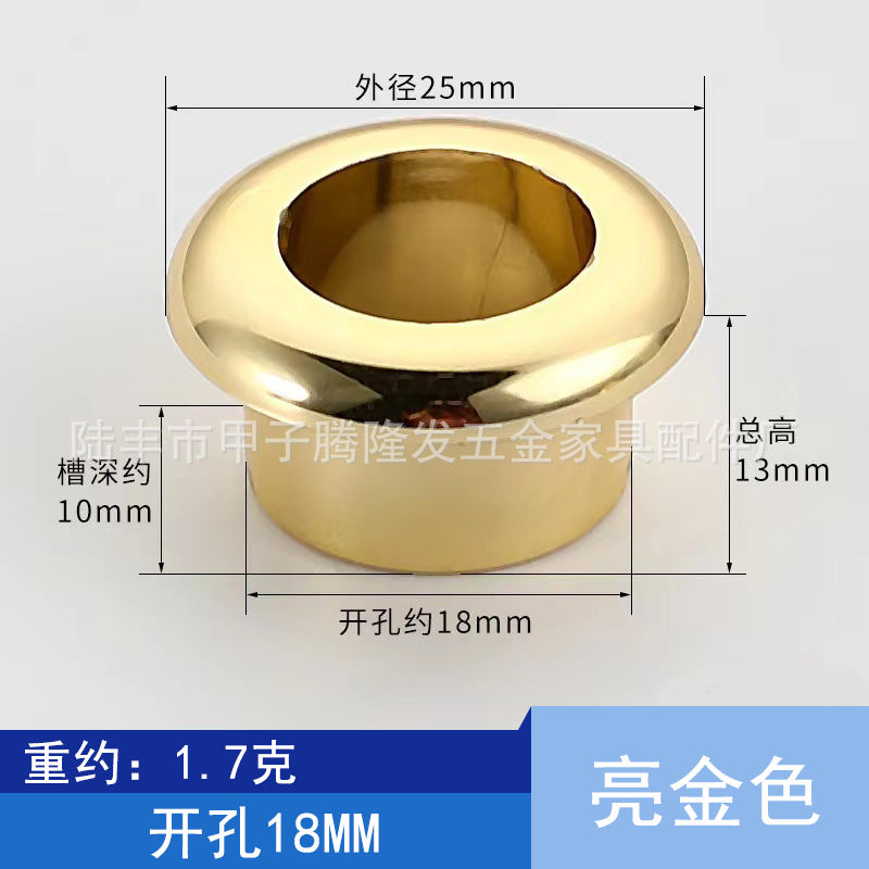 Tenglongfa Hardware, Computer Desk Plastic Threading Hole Cover Desktop Wire Box Hole Tracking Opening Hole Cover Round