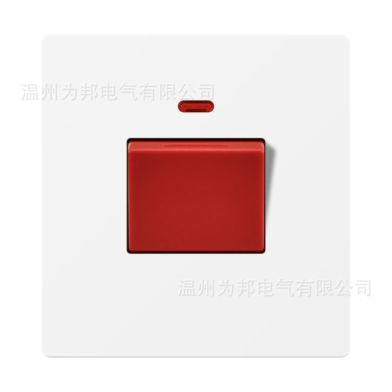 British standard switch socket is Bangying type one-open 13A multi-function plug five-hole USB panel British standard European standard US standard