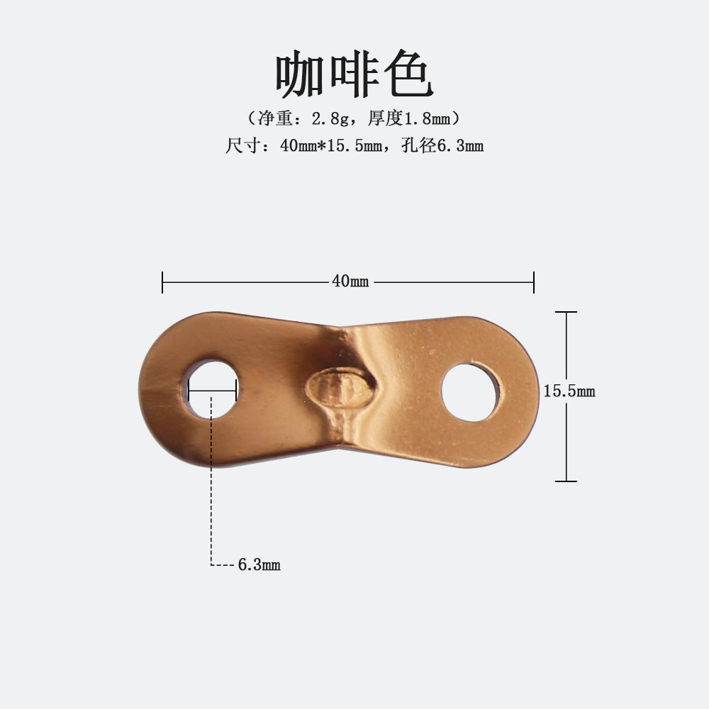 户外野营露营帐篷风绳扣双眼铝合金伞绳固定滑动调节扣天幕拉绳扣