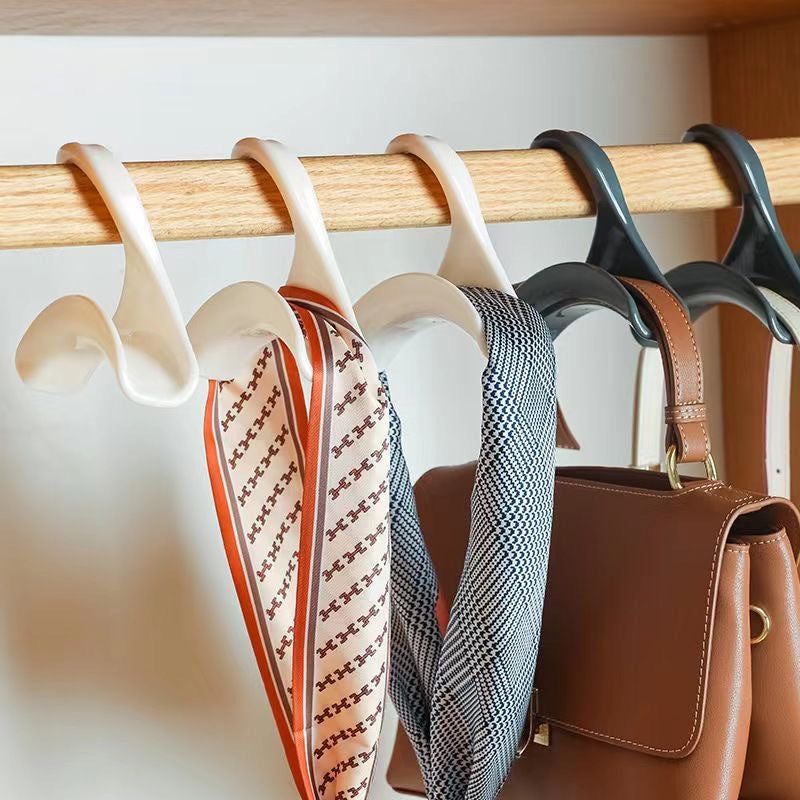 bag hook handbag arched hook tie silk scarf buckle home storage multi-purpose wardrobe hook wholesale