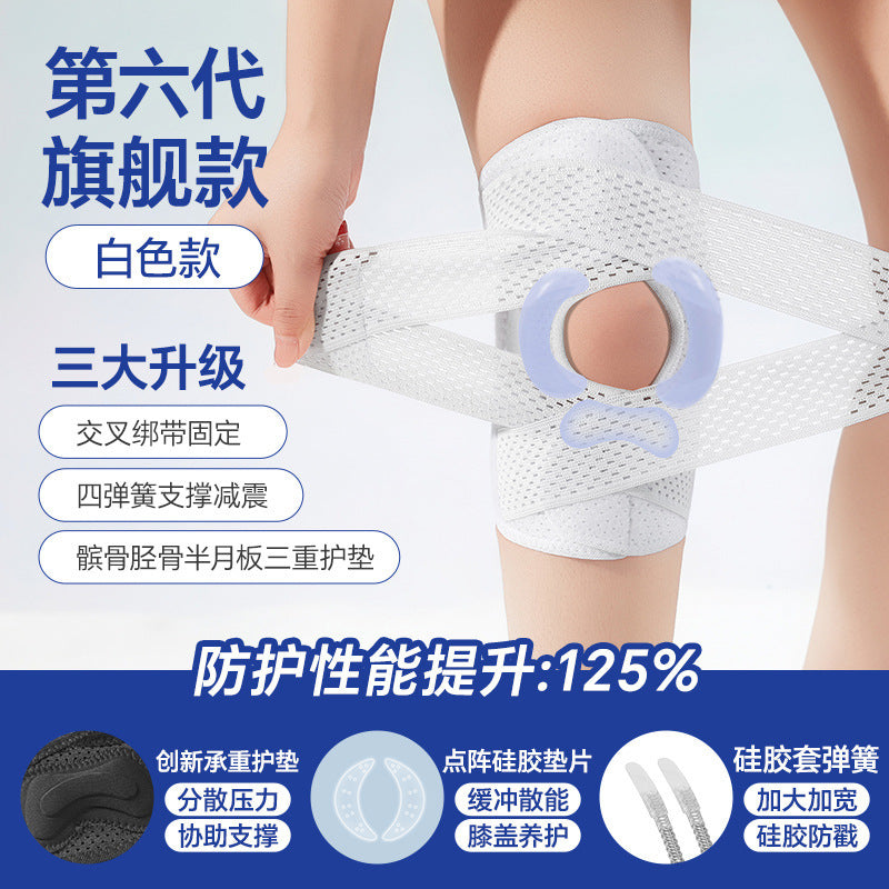 Regular Japanese brand meniscus special sports knee pads adult breathable light running cycling mountaineering knee pads