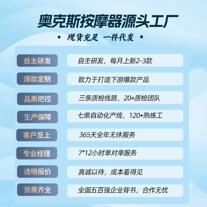 Oaks Multi-head Fascia Gun Muscle Massager Full Body Size Calf Industry Grade Relaxation Multi-head Neck Gun Multifunctional