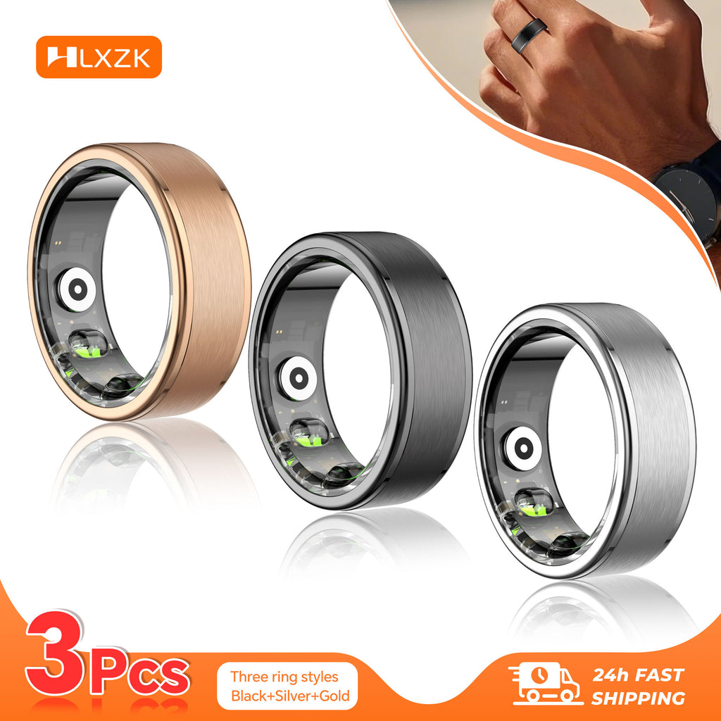 R03 Cross-border smart wearable device waterproof heart rate blood pressure monitoring exercise step positioning sleep detection ring