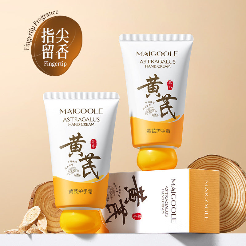 Mei Dailin Astragalus Hand Cream, Rough, Dry in Autumn and Winter, Hydrating and Moisturizing, Non-greasy, Moisturizing and Long-lasting Fragrant Hand Cream