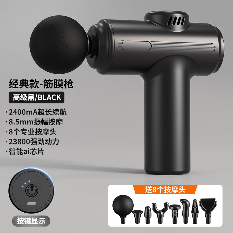 Cross-border fascia gun muscle relaxation massager for men and women mini small professional mini neck gun to relax muscles