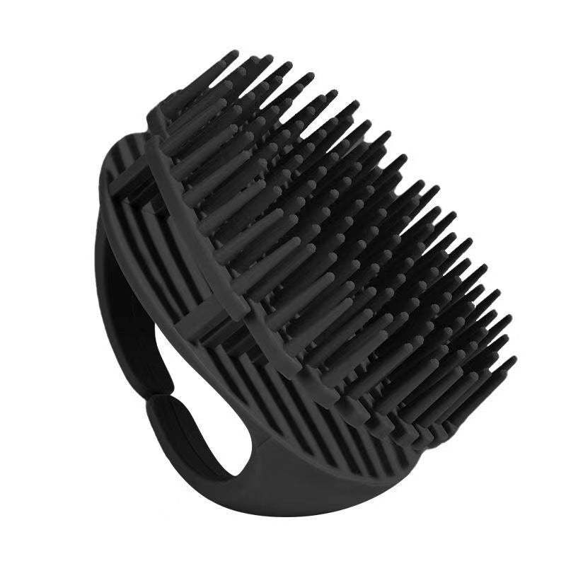 Multifunctional Shampoo Brush Personal Care Home Massage Brush Hollow Shampoo Comb Silicone Massage Special Comb Hair Care
