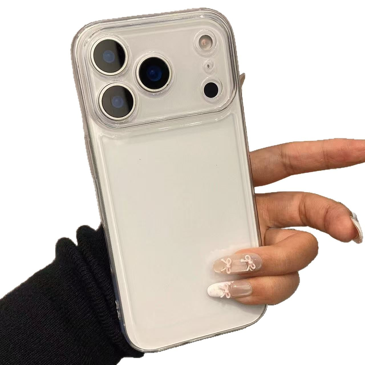 New Thickened Applicable iPhone17 Mobile Phone Case 16 Apple 17promax Simple 15 Cross-border 13/14pro12