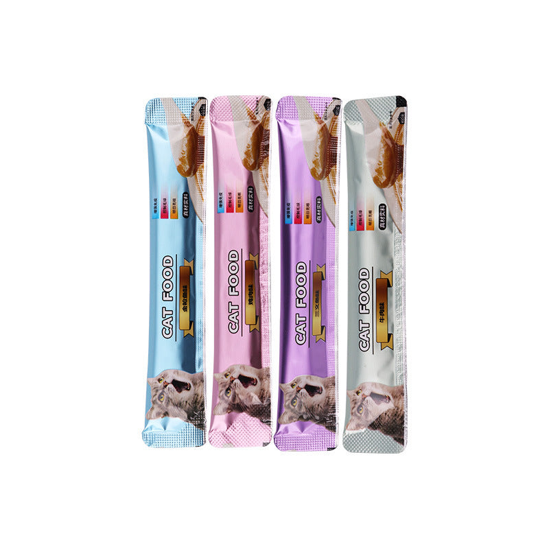 Ragdoll cat special cat strips supplement nutrition cat snacks adult cat kitten snacks 100 pcs whole box to gain weight and hair gills