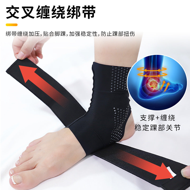 Cross-border adult ankle protection anti-sprain ankle protective cover fixed rehabilitation professional sprain recovery ankle sports protective gear