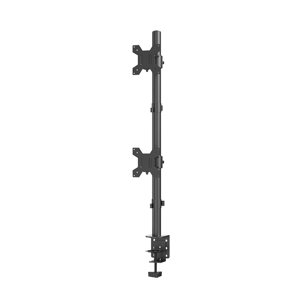 A 10-27 inch metal computer bracket for a hair monitor bracket, which can be rotated and increases the height of the office neck bracket.