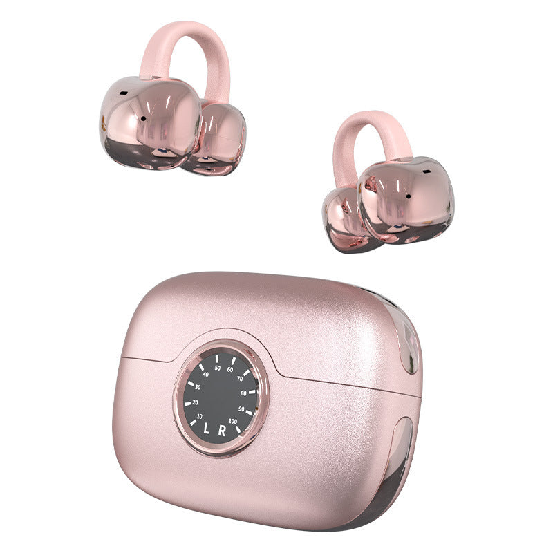 2025 new bluetooth headset wireless ear clip bluetooth headset open long battery life translation headset ear clip