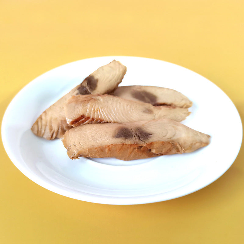 Cooked fish sticks wholesale pet snacks wet food wrapped into kitten rice tuna skipjack mackerel nutrition cat cat food