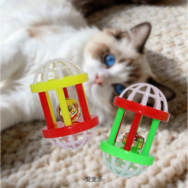 Turn bell ball toys directly from the manufacturer, cat products cat toys, pet toys, cat six-post bell balls