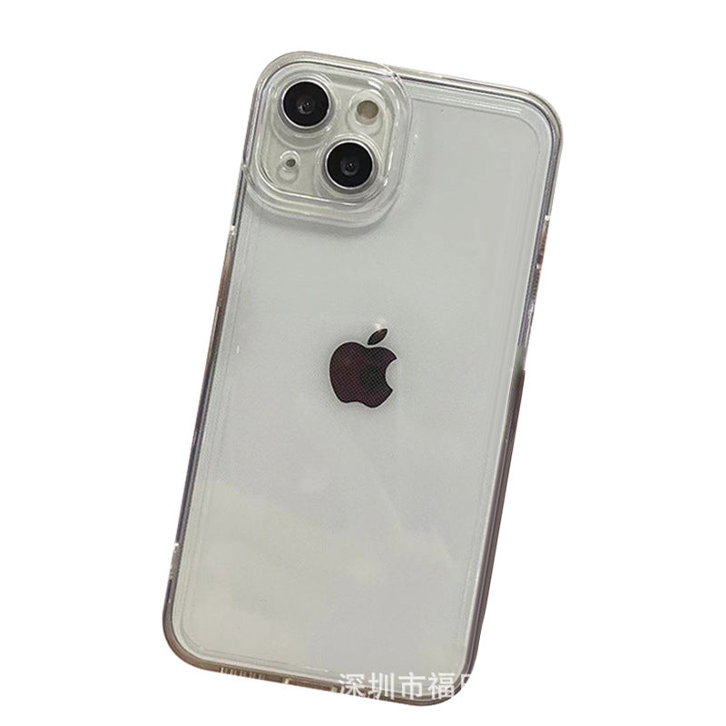 Transparent application Apple 15/16 anti-drop 14 mobile phone case iphone13pro mobile phone case PM soft case 11 wholesale 13