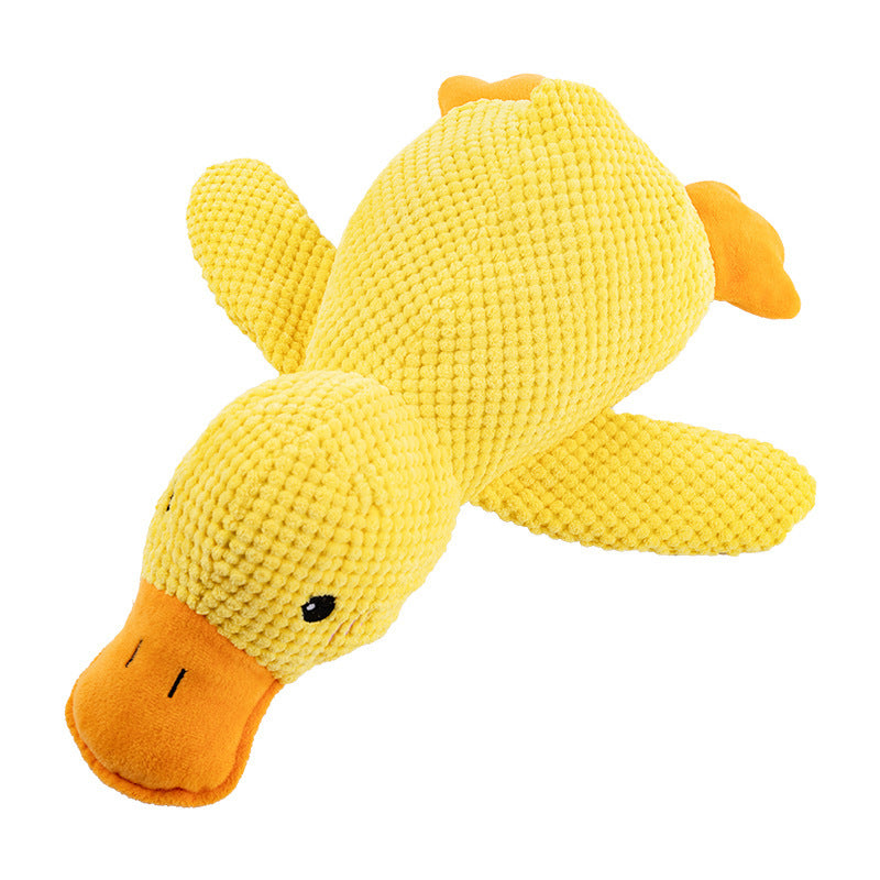 Cute pet significant other cat mint duck PP cotton scratch resistant bite resistant pineapple down pet explosion dog cat sound toy