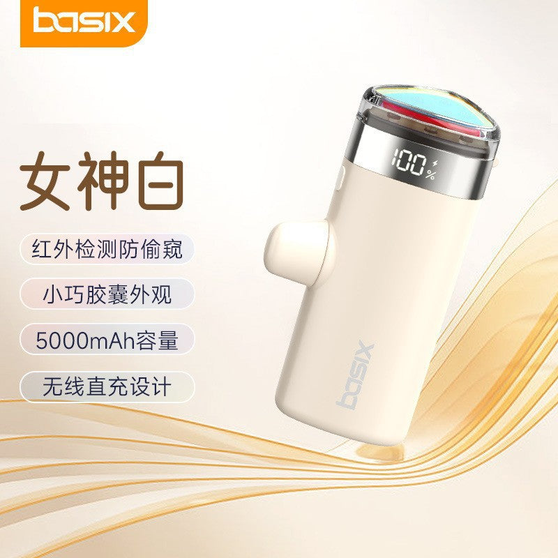 Solid-state battery Magnetic wireless power bank 10000 mAh with heat dissipation 20W fast charging QI2 protocol mobile power supply