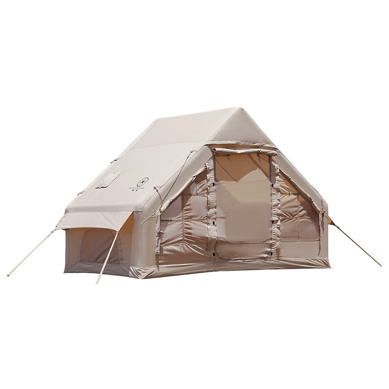 Xintu 6 m2 inflatable tent camping equipment outdoor overnight without building a rainproof roof 3-4 people portable camping