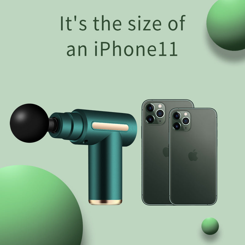 Fascia Gun Fascia + Fascia Gun Electric Massager Relieve Muscle Massage Gun USB Mini Charging Fascia Gun