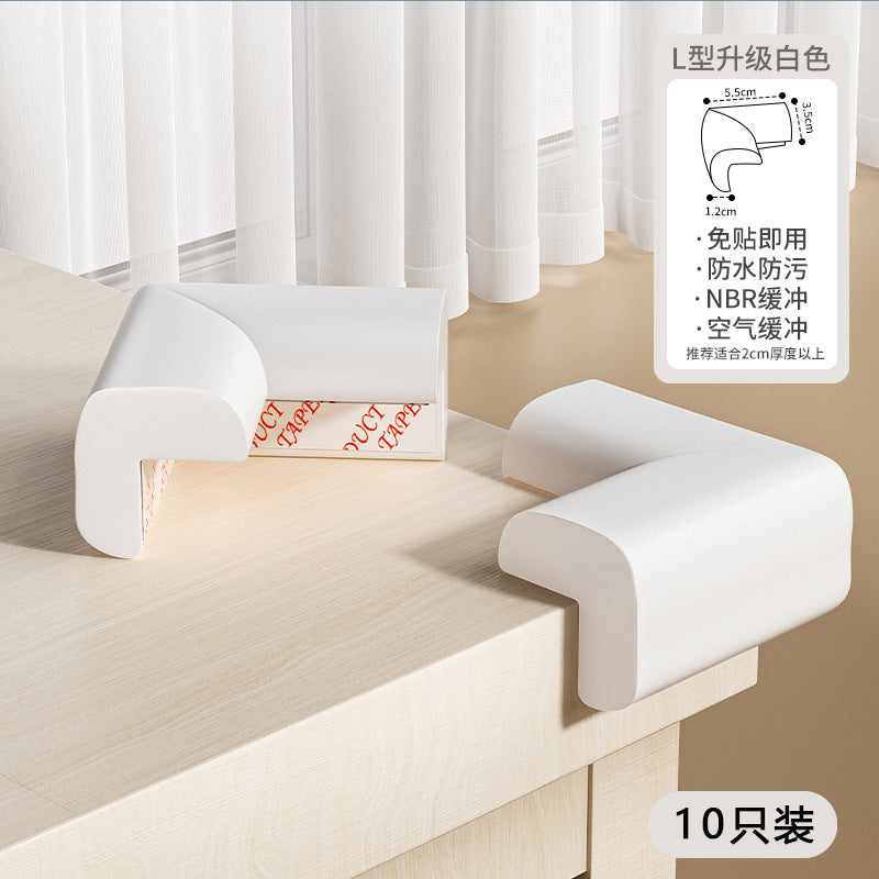 Table table corner anti-collision corner anti-collision strip anti-collision safety hemming soft bed corner sticker baby children right angle protective cover