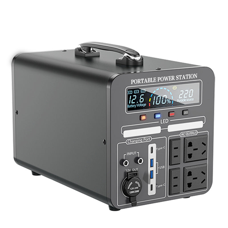 220V outdoor mobile power supply 2000W portable high current self-driving camping energy storage battery stall dedicated