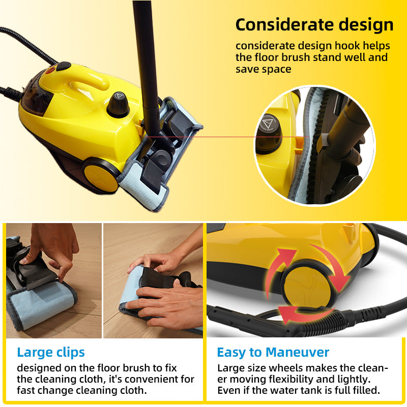 Cross-border car sauna steam range hood quick cleaning machine cleaning machine household carpet sofa cleaning machine