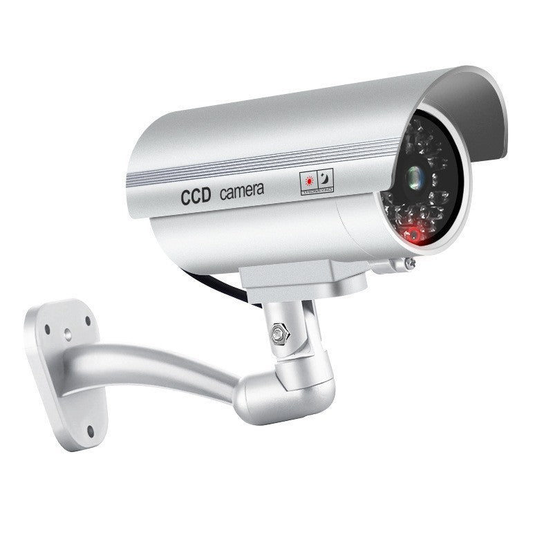 CA-11 Simulation Surveillance Camera False Monitor with Light Flash Probe Home Anti-theft Outdoor Virtual Camera