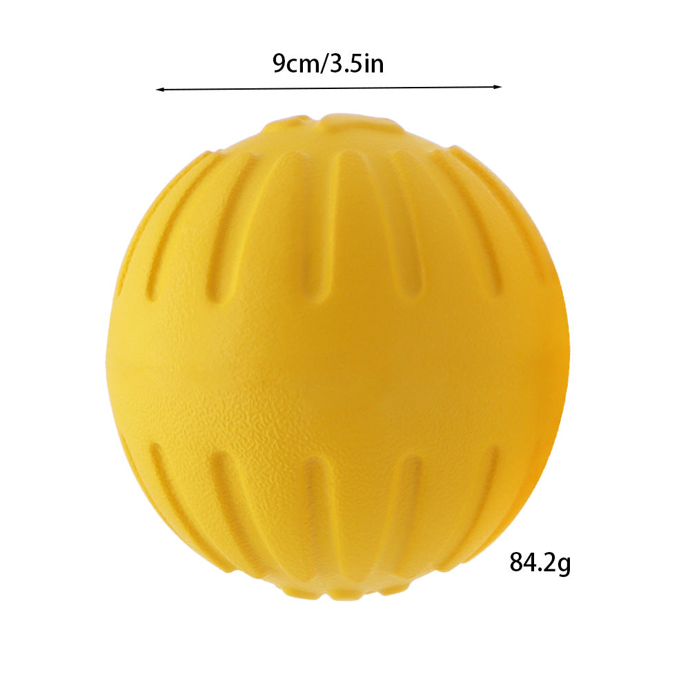 EVA pet toy dog Frisbee bite-resistant dog toy can't bite rotten molar pet ball large dog pull ring
