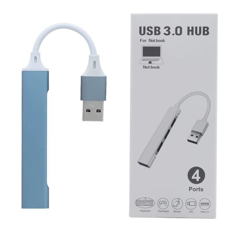 Applicable to Huawei Apple mobile phone computer usbType-c to 4USB3.0 adapter U disk car docking station hub