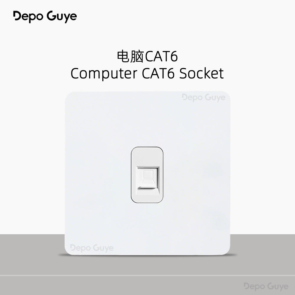 Foreign trade simple wind stainless steel switch panel 86 type concealed Hong Kong and Macao British standard European socket brass lever