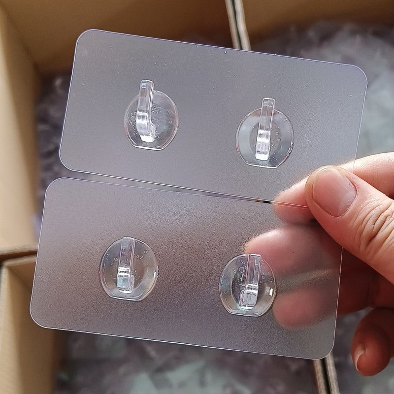 Adhesive hook Horn hook Wall self-adhesive hook Bedroom Kitchen Bathroom Wall No punching Home special storage No nails