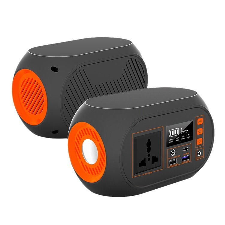 220V universal gauge outdoor power supply notebook energy storage large capacity mobile 100W high power portable charging