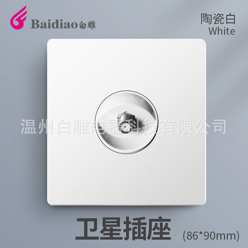 British standard switch socket British one-open 13A socket Multifunctional five-hole USB socket panel British standard European standard US standard