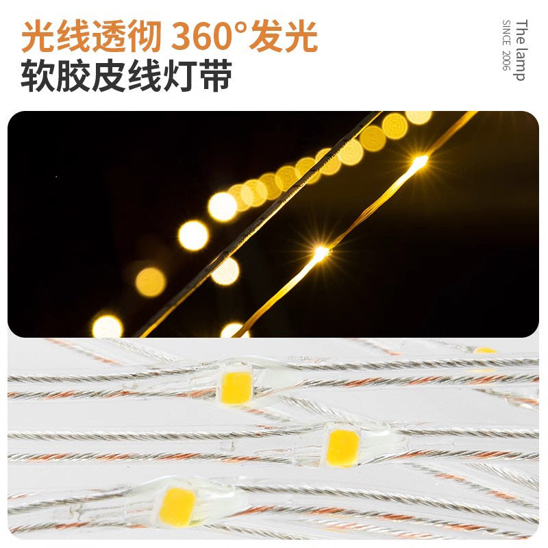 Outdoor Ambient Camping Light Tent Emergency Ambient Light Lighting Portable Tape Light Waterproof Storage Camping Light String