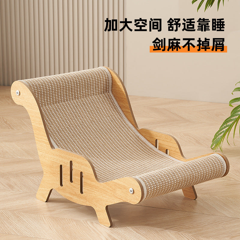 Sisal cat scratching board cat nest wear-resistant cat toy cat claw board scratch-resistant crumbs pet supplies cat recliner