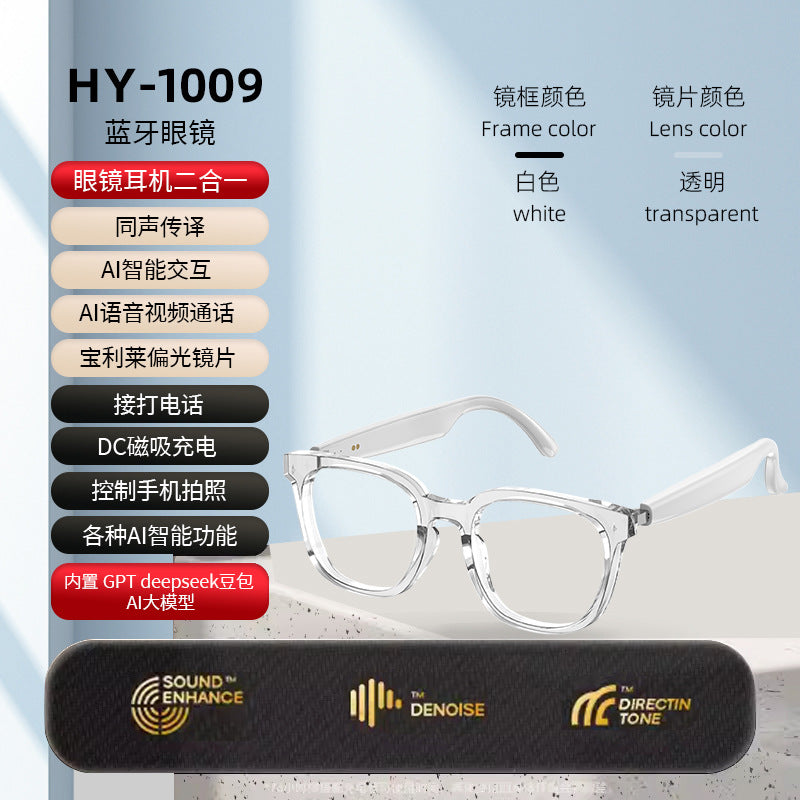 The source manufacturer's new smart glasses, bluetooth headphones, sunglasses, calls, listening to songs, ai translation, wearable devices