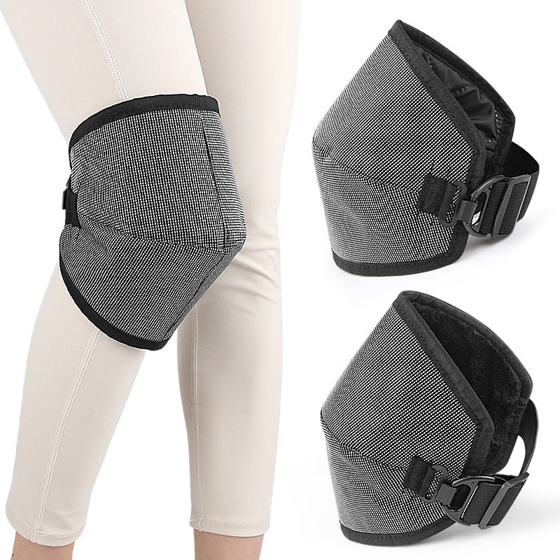 Warm knee pads for men and women Electric vehicle knee pads Motorcycle thickened leg pads to keep warm Knee fleece riding windproof and cold