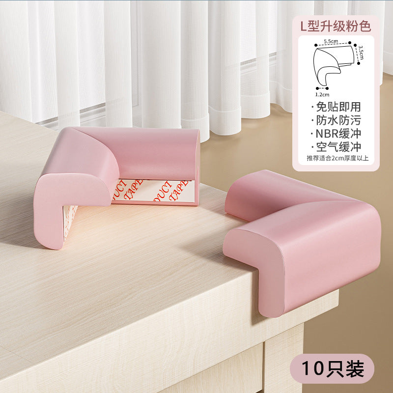 Table table corner anti-collision corner anti-collision strip anti-collision safety hemming soft bed corner sticker baby children right angle protective cover
