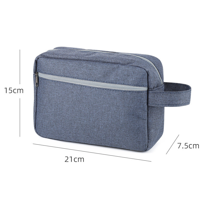 Portable portable toilet bag travel storage simple men's business trip waterproof dry and wet separation wash storage bag sent on behalf of