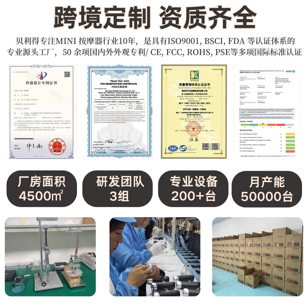 2025 Mini Fascia Gun Cross-border New Rechargeable Fitness Relaxation Smart Massager Electric Vibration Fascia Gun