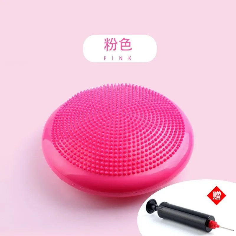 Yoga balance pad Thickened foot step Shiatsu massage Semicircular balance ball training cushion Adult children's rehabilitation foot