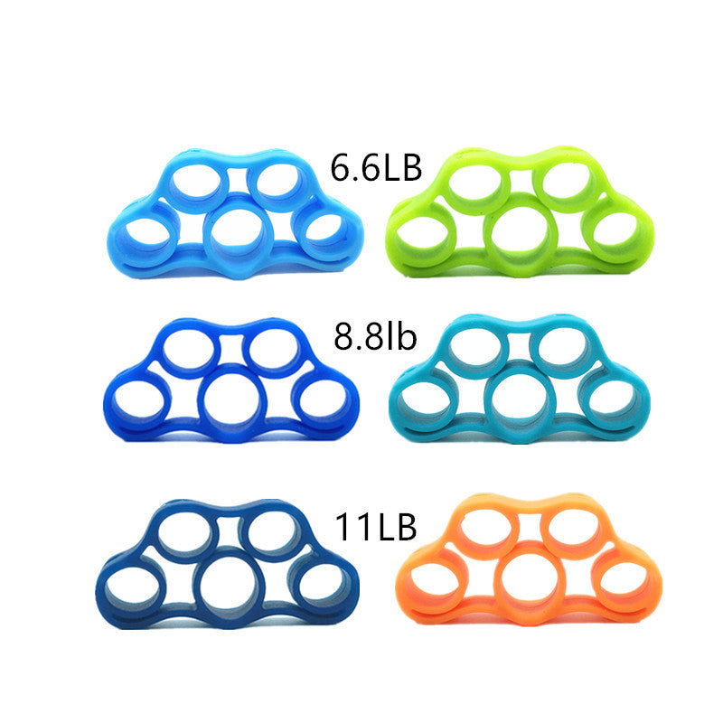 Silicone Five-finger Grip Finger Exercise Hand Rehabilitation Training Exercise Equipment Finger Relaxation Puller