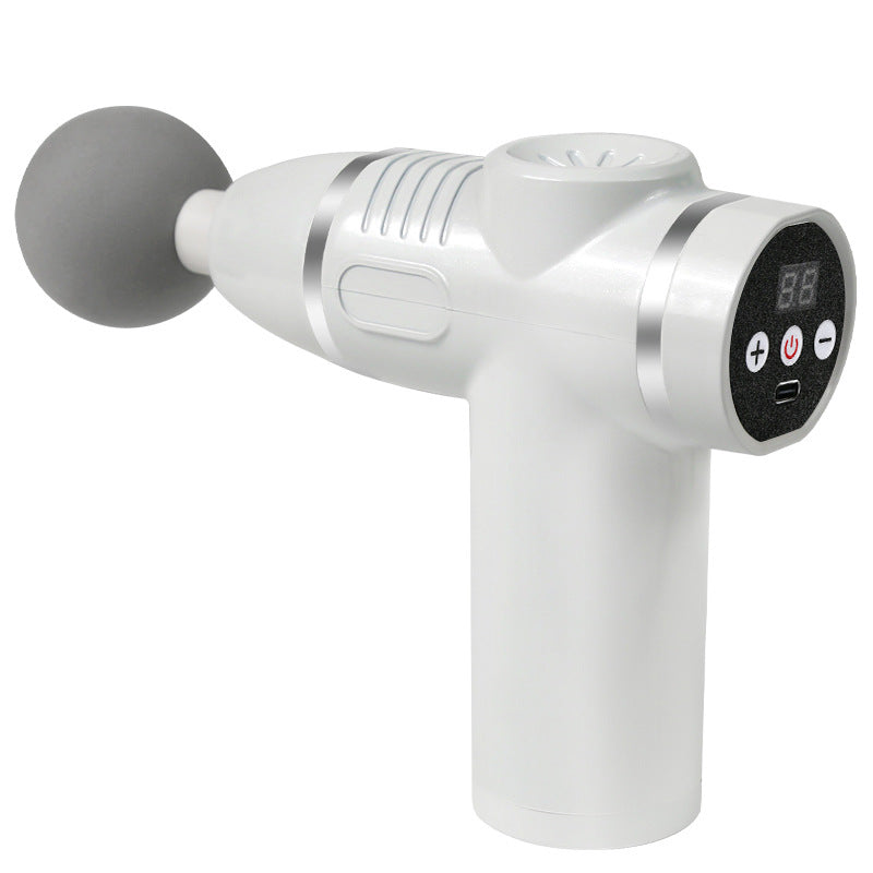 Cross-border Pulse Fascia Gun Muscle Deep Impact Choroid Mini Electric Massage Amazon Massager Neck Rub Gun