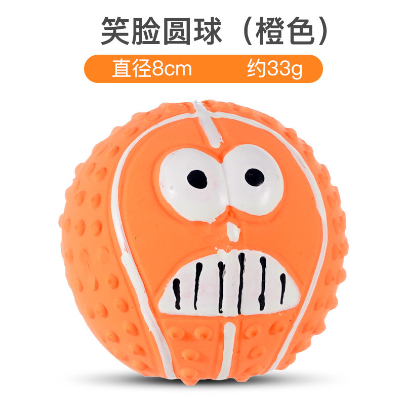 Wholesale Pet Latex Toys Filled Cotton Latex Rugby Football Volleyball Sound Dog Toys Pet Toys