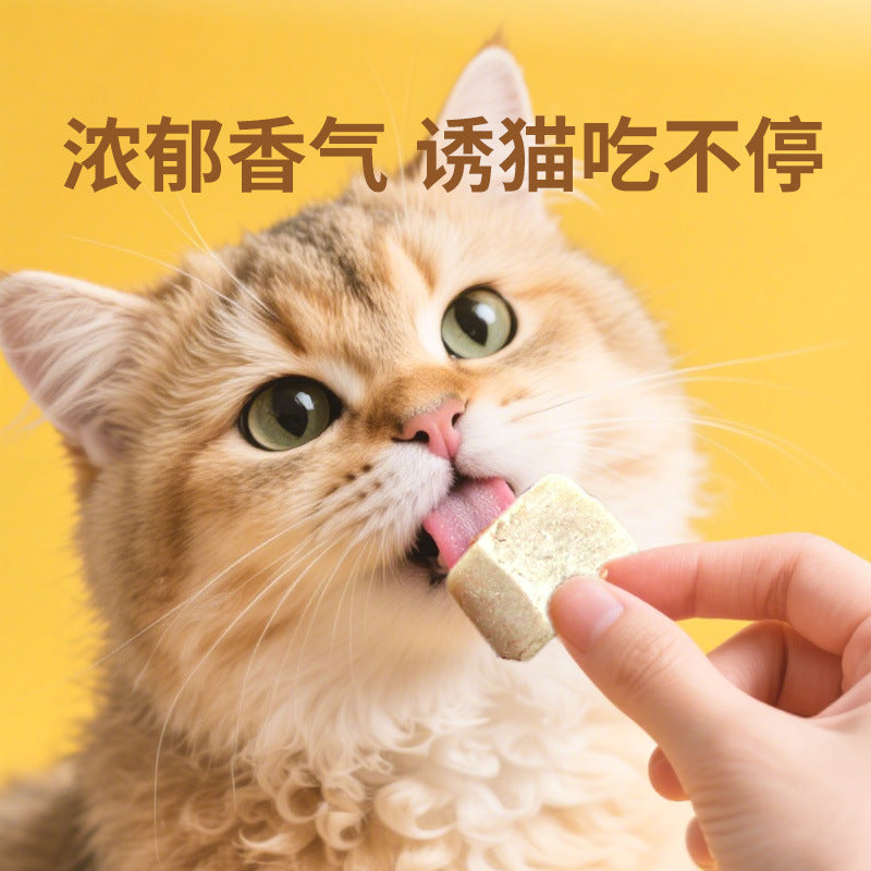Freeze-dried chicken kernels pet snacks wholesale cat dog universal chicken breast cat grass multi-spring fish egg yolk duck kernels